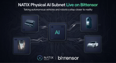 NATIX在Bittensor上推出去中心化AI子网 助力自动驾驶